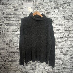 EUC GAP Turtle Neck Sweater Dark Grey Size XL